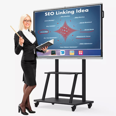 WIFI 2.4GHz 5GHz доска цифров взаимодействующее Whiteboard 110 дюймов умная